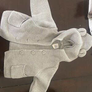 Baby / Newborn Knit Bear Hood Sweater Gap 0 - 3 Months